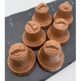 BIO CLOCHE CHOCO LAIT PRALINE 6P